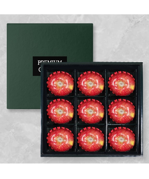 프리미엄 사과 선물세트 2호 2.8kg(사과 9입)